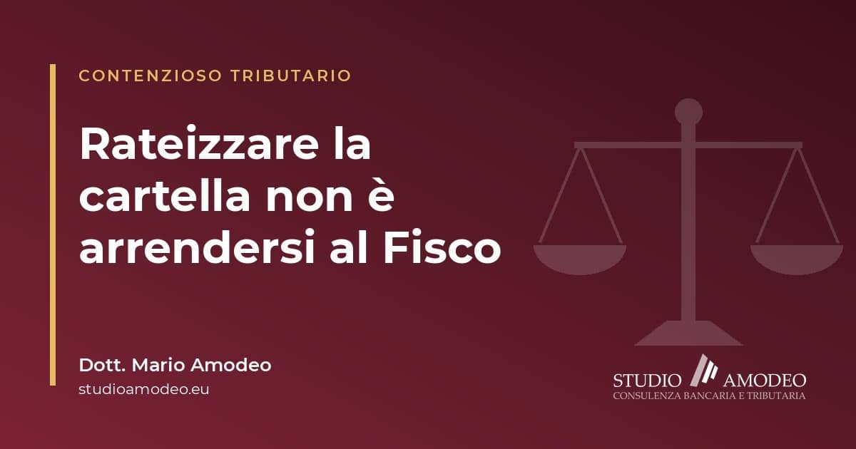 Rateizzare la cartella non è acquiescenza: cosa dice la Cassazione (ord. 25516/2026)